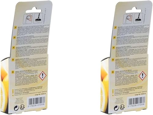 Top Filter 9987950 2 Lots de 4 sachets de granulés au Citron pour aspirateur 0720350, désodorisant aspirateur, Parfum aspirateur, Maïs, 6 grammes - Nail Gallerys