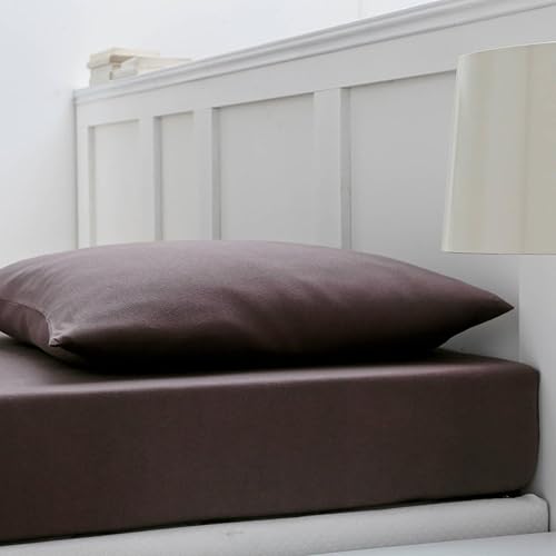 Drap Housse 160 x200 cm - 2 Places Queen Size - 100% Coton 57 Fils/cm² - Tissage Très Serré - Bonnet 30 cm Extensible - Plusieurs Couleurs Disponibles (Fushia) - Nail Gallerys