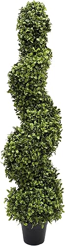 GreenBrokers Lot de 2 buis artificiels en Spirale - 96 cm - Nail Gallerys