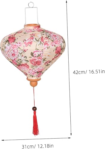 Gadpiparty Lanterne Antique lanternes de Jardin à énergie Solaire lumières de la Lanterne UV décoration Mariage Ballons de baudruche lanternes vietnamiennes en Soie - Nail Gallerys