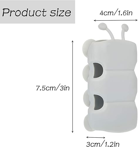 SURALIN Ensemble de 2 Support Pommeau de Douche Ventouse en Silicone, Support Douche Ventouse, Accroche Pommeau de Douche Mural Repositionnable en Silicone, Aucun Perçage Requis - Nail Gallerys