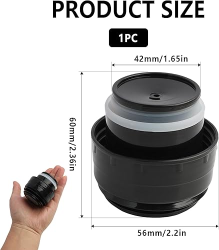 5,2 cm Couvercle de Bouteille en Acier Inoxydable Couvercle IsothermeCouvercle Fuite Tasse Thermos - Nail Gallerys