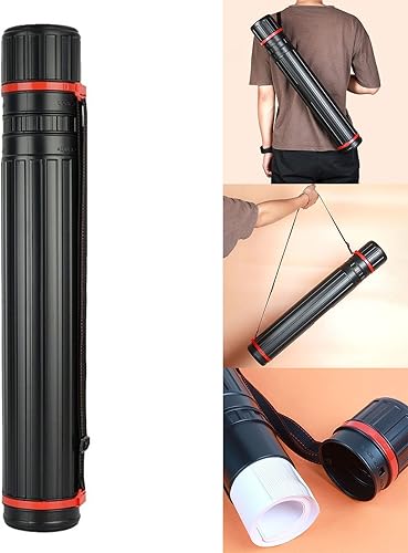 Piceioep Support télescopique pour affiche d'art pour documents, dessins, œuvres d'art, peinture, voyage, support de rangement pour documents, affiches, dessin - Nail Gallerys