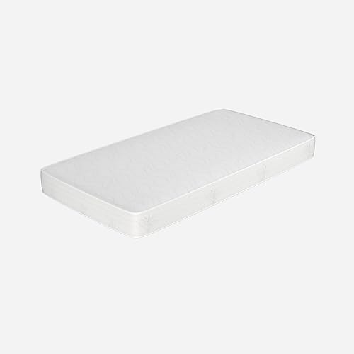 Matelas 90 x 190 cm Hauteur 14 cm WaterFoam Tissu AloeVera Indéformable, hypoallergénique et Anti-acariens, rigidité Moyenne Modèle : Plus H14 - Nail Gallerys