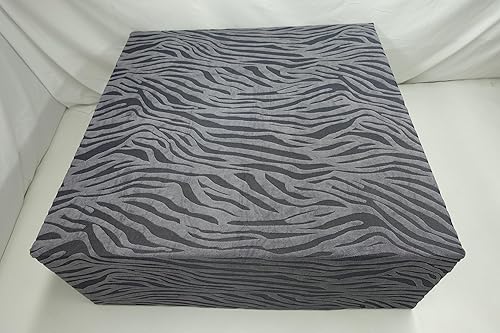 ZeugLung Housse de tabouret carrée de différentes tailles - Housse de protection pour table basse, tabouret - Housse de repose-pieds extensible - Nail Gallerys