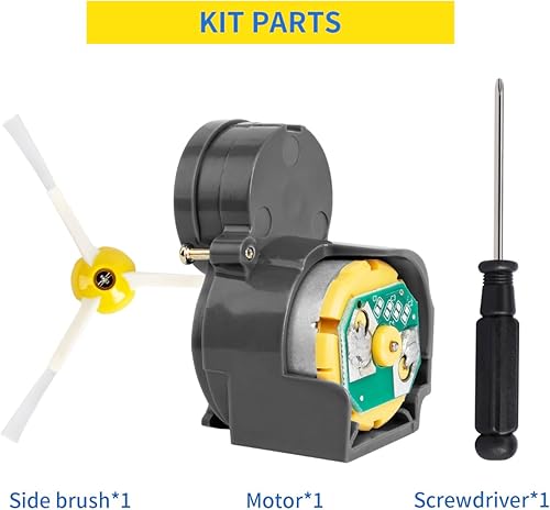 WuYan Moteur de brosse latérale amélioré pour iRobot Roomba série 500/600/700/800 870 880 760 770 780 500 600 700 595 Gris - Nail Gallerys