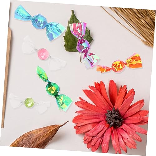 DIKACA 17Pièces Miniatures de Bonbons Plastique pour Décoration de Fête Mariage et Maison Modèles de Bonbons Factices Colorés pour Table de Bonbons et Accessoires de Décoration - Nail Gallerys