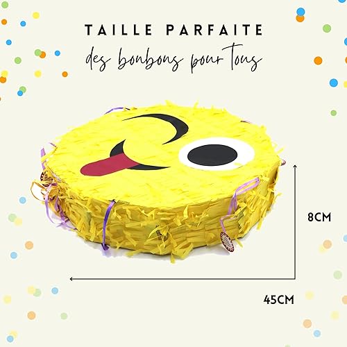 Pinata Anniversaire Garcon Grande 45cm - Nail Gallerys