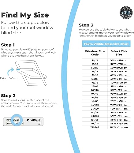 Classic Roof Blinds Store occultant pour fenêtres de toit Fakro Code 78/118 Noir - Nail Gallerys