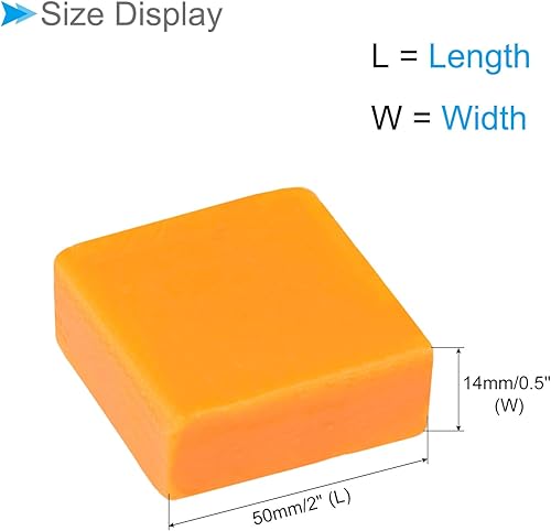 CoCud Cire d'Abeille, 50 x 50 x 14 mm (L x L x H), Barre de Bloc de Cire Imperméable et Résistante à L'Humidité Pour La Fabrication de Bougies, Le Polissage de Meubles, 2 Pièces - Nail Gallerys