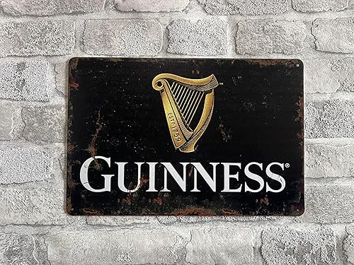 PLAK2L -Plaque Métal Vintage Décorative Guinness 10940-30x20cm - Nail Gallerys