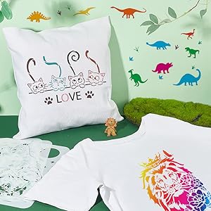 Pochoir de décoration d'intérieur