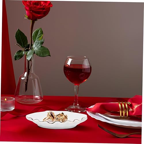 Ipetboom Assiette À Bijoux En Coquillage Décoration Présentoir À Bijoux Plateaux Décoratifs Porte-Clés Porte-Bijoux En Coquillage Assiette À Coquillages Plateau À Coquillages - Nail Gallerys