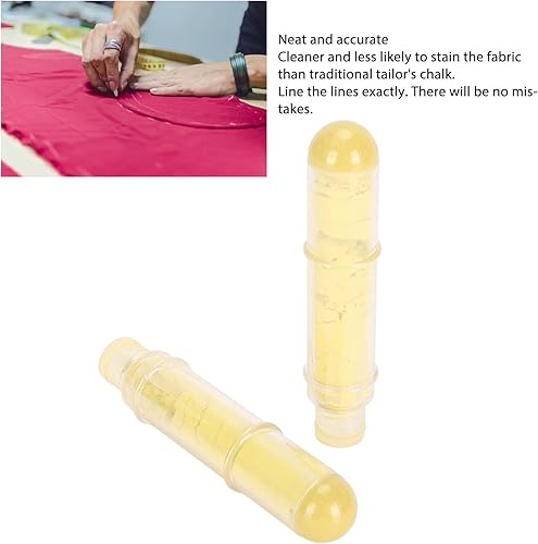 Hztyyier Recharge de Cartouche de Craie en Tissu, Poudre de Tailleur, Accessoires de Couture pour Marquer le Tissu, Bricolage, Couture [ménage] (Craie de remplacement en poudre, paquet de - Nail Gallerys