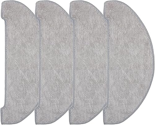 Niceminiwall Lot de 4 chiffons de rechange pour aspirateur Vexilar, en microfibre lavable pour les tâches de nettoyage quotidiennes - Nail Gallerys