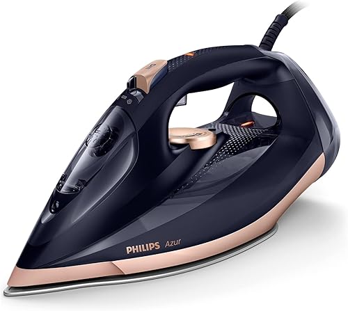 Philips Domestic Appliances Steam iron, Noir, Or, Effet pressing 250 g - Nail Gallerys