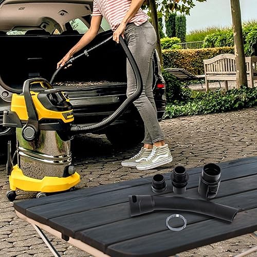 Lot de 4 raccords de tuyau pour aspirateurs Kärcher WD1, WD2, WD3, WD4, WD5, WD6, conçus de façon ergonomique pour plus d'efficacité - Nail Gallerys