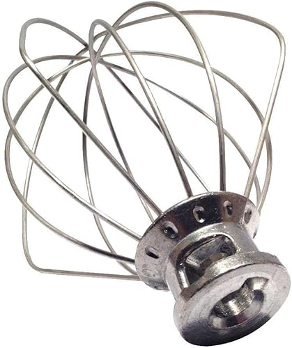 K45WW Fouet métallique (15,5 cm) compatible avec les mélangeurs KitchenAid à tête inclinable de 4,5 l - Nail Gallerys