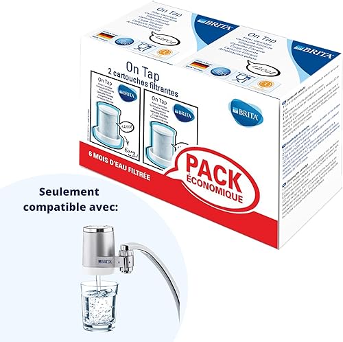 BRITA Pack de 2 cartouches pour système On Tap - Nail Gallerys