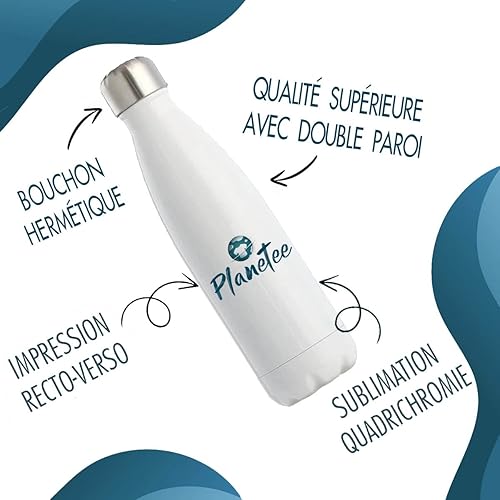 Bouteille isotherme une Collègue Formidable | Gourde Idée Cadeau Travail Boulot Métier Départ Retraite Femme. - Nail Gallerys