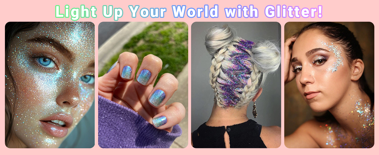 poudre de paillettes ultra fine