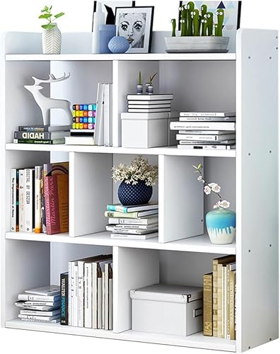 PurezmMoto Bibliothèque Simple et Moderne à 4 Niveaux, étagère de Rangement en Bois, présentoir, Organisateur de Rangement sur Pied, Facile à Assembler, for Le Bureau à Domicile (Size : 140x20x90cm) - Nail Gallerys