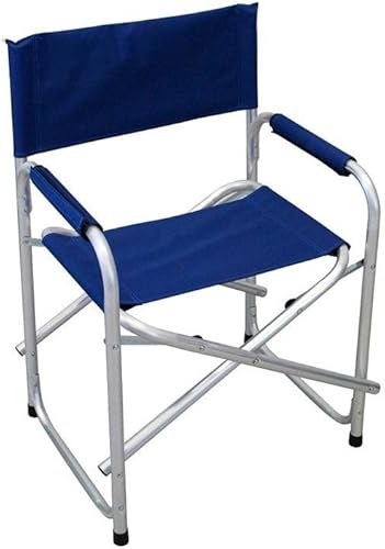 MAGAZZINI COSMA DI COSMA OLIVIERO & C. S.N.C BC807801-BLU Fauteuil de Bureau en Aluminium, Bleu, 55x47x47,5/78 cm - Nail Gallerys