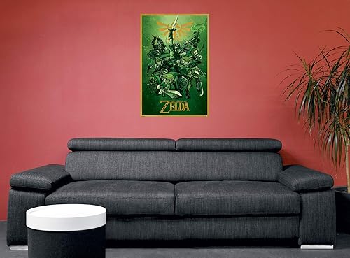 Pyramid International Poster The Legend Of Zelda - Papier Glacé - 91x61cm - Nail Gallerys