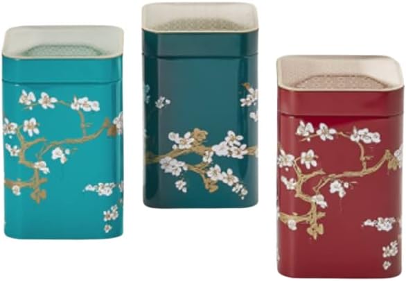 D+B Japan Boîte carrée à 3 compartiments avec couvercle 107 x 70 x 70 mm 100 g - Nail Gallerys