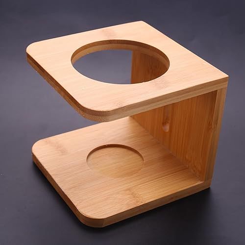 Liseng Porte-bougie en bois en forme de L - Pour - Nail Gallerys