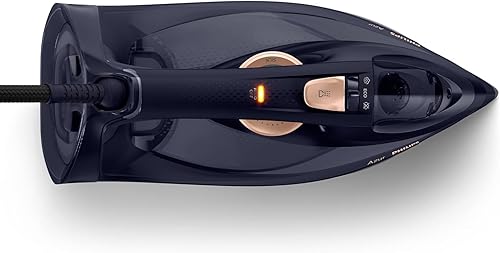 Philips Domestic Appliances Steam iron, Noir, Or, Effet pressing 250 g - Nail Gallerys