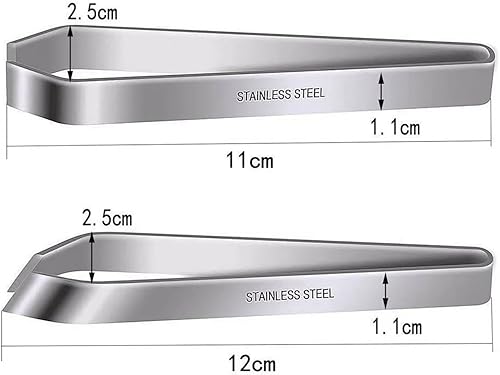 2 Pièces Pinces Arêtes de Poisson,Pince Cuisine,Pince à Désarêter en Acier Inoxydable,Bouches plates et Biseautées,pour Enlever les Arêtes de Poisson,les ECailles de Poisson - Nail Gallerys