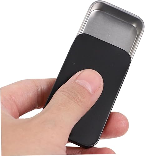 ABOOFAN Petit 6Pcs Gumball Artisanat Bocal À Bonbons Porte-Petits Objets Conteneurs De Stockage En Fer Blanc Petites Boîtes De Bonbons À Glissière Chewing-Gum Boîte À Bonbons Organisateur - Nail Gallerys