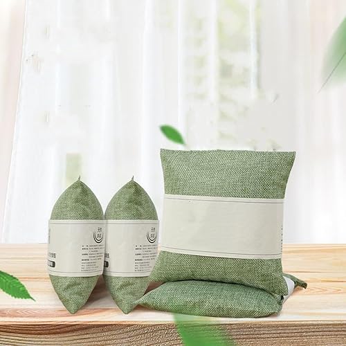 ZSSHUIHH 4PC Sacs de Charbon Actif pour Audi S4 Sedan Avant 4A 8D 8E B8 B9 / Cabrio 8E, Sac de Charbon de Bambou Purifier l'air de la Voiture Déodorant,- Green - Nail Gallerys