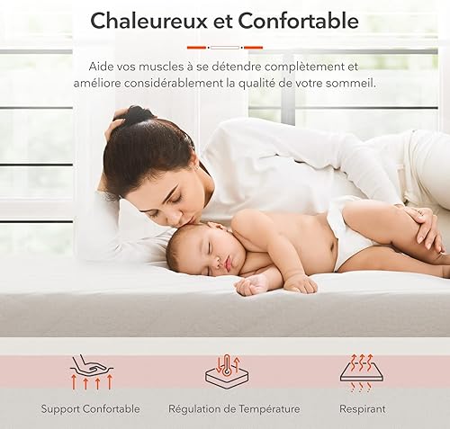 Sweetnight Matelas 180x200 Mousse à Mémoire de Forme en Gel, Matelas Mousse 180x200 Déhoussable Épaisseur 18 cm, Matelas 2 personnes Parfait Soutien Confortable et Durable, Clarity - Nail Gallerys