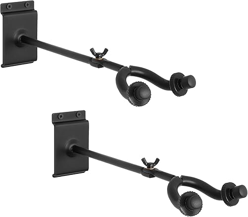 STRICH Lot de 2 crochets muraux réglables multi-angles en métal pour instruments (seulement 2 crochets) - Nail Gallerys