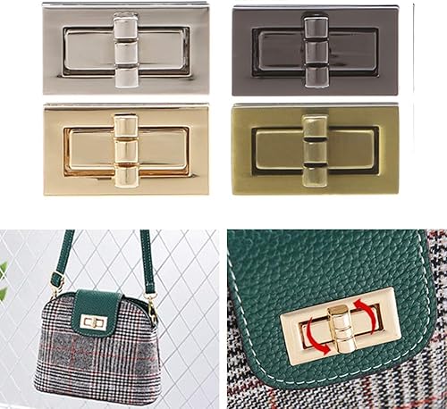 JENOR Fermoir rectangulaire en cuir pour sac à main - Nail Gallerys