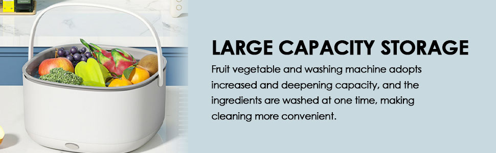Lavadora de frutas y verduras