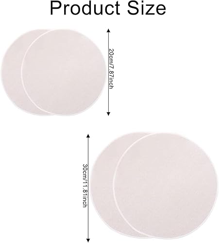 Belvanr 20 Pièces Tapis à Vapeur en Coton, Tapis de Cuisson à la Vapeur, Vapeur Ronde Mat, Rond Tapis Cuisson Vapeur,Tapis de Vapeur pour Vapeur Pâtisserie, Tapis en Bambou pour Cuisson à la Vapeur - Nail Gallerys