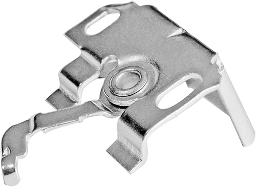 MADECOSTORE 3 Fixations pour Store vénitien Aluminium 25mm - V4 Métal - Nail Gallerys