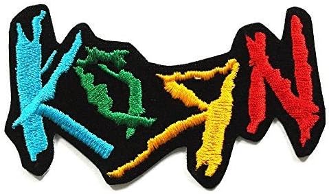 Korn Heavy Metal Patch brodé thermocollant - Nail Gallerys