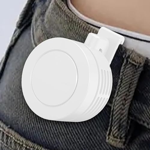 Petit Ventilateur Avec Clip - Ventilateur Personnel Portable Pour Ceinture Ou Chemise | Ventilateur Portable 3 Vitesses Rechargeable Pour Maison Voyage Extérieur - Nail Gallerys