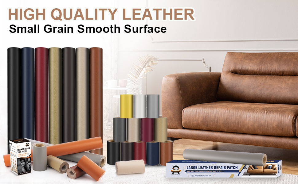 Patch de Réparation en Cuir