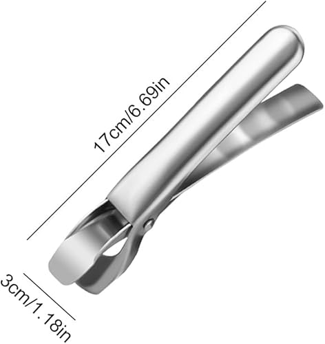 Lot de 2 Pinces Anti-brûlure en Acier Inoxydable, Pince pour Bol Chaud Pince Anti-Chaud Pince à Four Pinces de Cuisine Clip de Bol Anti Brulure pour Bol Chaud, Micro-Ondes, Four, Marmites - Nail Gallerys