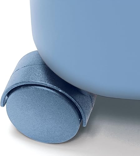 Mery | Seau avec Essoreur, 14L, 4 Roues Pivotantes à 360º, Résistant et Pratique, Seau Essoreur Plastique, 25.5 x 39 x 36.5 cm, Bleu - Nail Gallerys