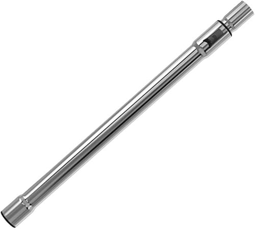 Tube télescopique chromé conçu pour être compatible avec tous les aspirateurs courants de 32 mm - Nail Gallerys