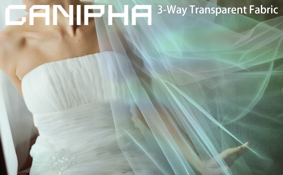 3 mètres Magic Laser Lace Fabric Tissu