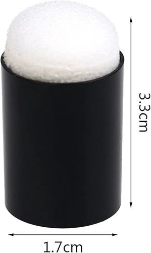 Set D'Éponges à Doigts,Peinture au Doigt Eponge,Outils D'éponge de Ppeinture au Doigt,pour Tacher,Teindre,Mélanger et colorier,Bricolage,Peintures,Affiches,Cahiers-12 pièces - Nail Gallerys