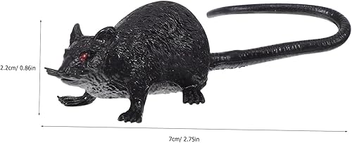 Milisten 16pièces Souris Fausse Décorative Kawaii pour Halloween Ornamental Mice Miniatures pour Décoration De Chambre Et Jardin - Nail Gallerys