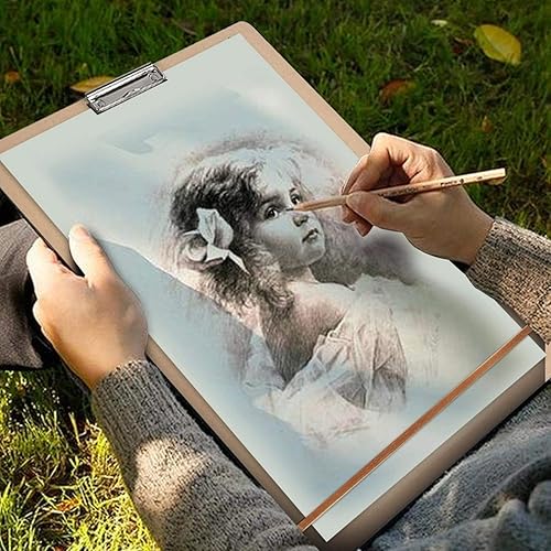 Planche à croquis d'artiste, 45 × 60 cm, planche à dessin A3, portable, pour école, salle de classe, studio, croquis en plein air - Nail Gallerys